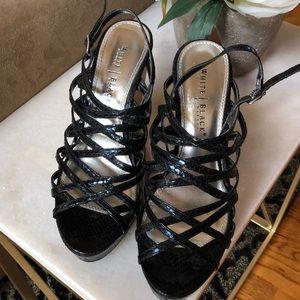 BHWM wedge sandals